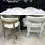 Corrigan Studio Ash Wood Rock Slab Rectangular Dining Table Sets ...